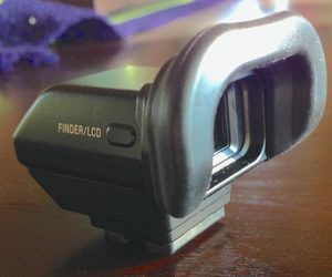EVF med cup lcd side camera