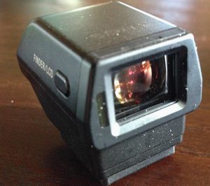 EVF on button